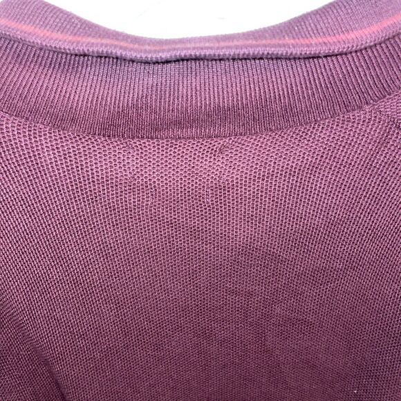 Polo Ralph Lauren Men’s Pullover Sweater Size 2XL Burgundy Pima Cotton Going Out - Picture 9 of 12